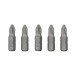 Комплект насадок викруткових PZ2, ACR, S2, 5 од., STORM INTERTOOL VT-0209
