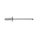 Заклепка алюминиевая 4.0*8.0 мм, 50 ед. INTERTOOL RT-4008