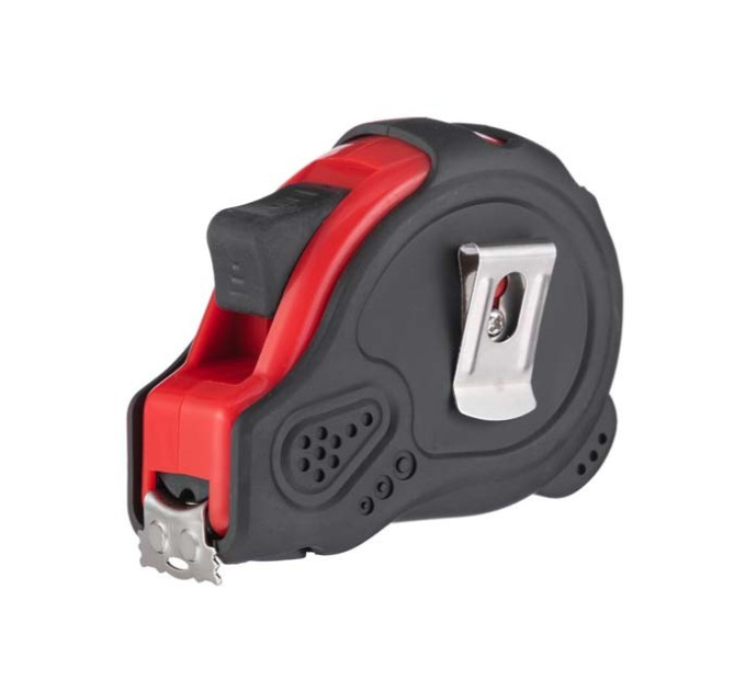 Рулетка з фіксатором 5 м "Супер Магніт" INTERTOOL MT-0605