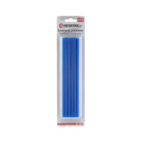 Комплект стрижнів клейових блакитних 7,4*200 мм, 12 од. INTERTOOL RT-1055
