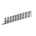 Набор головок на планке 10-24 мм, 1/2", 10 ед. INTERTOOL ET-6011