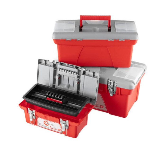 ящиков для инструмента с металлическими замками 3 ед. INTERTOOL BX-0503