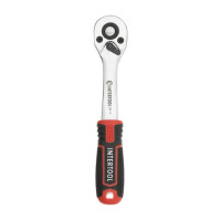 Рукоятка с храповым механизмом STORM, 1/4", 72 зуба, Cr-V INTERTOOL ET-8001