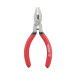 Плоскогубцы 115 мм, прецизионные, двухслойные ручки INTERTOOL HT-0110