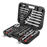 Набор инструментов 82 ед., STORM, 1/2", 1/4", Cr-V INTERTOOL ET-8082
