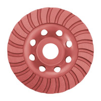 Фреза шлифовальная торцевая алмазная Turbo 125*22.2 мм INTERTOOL CT-6225