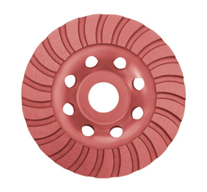 Фреза шлифовальная торцевая алмазная Turbo 125*22.2 мм INTERTOOL CT-6225