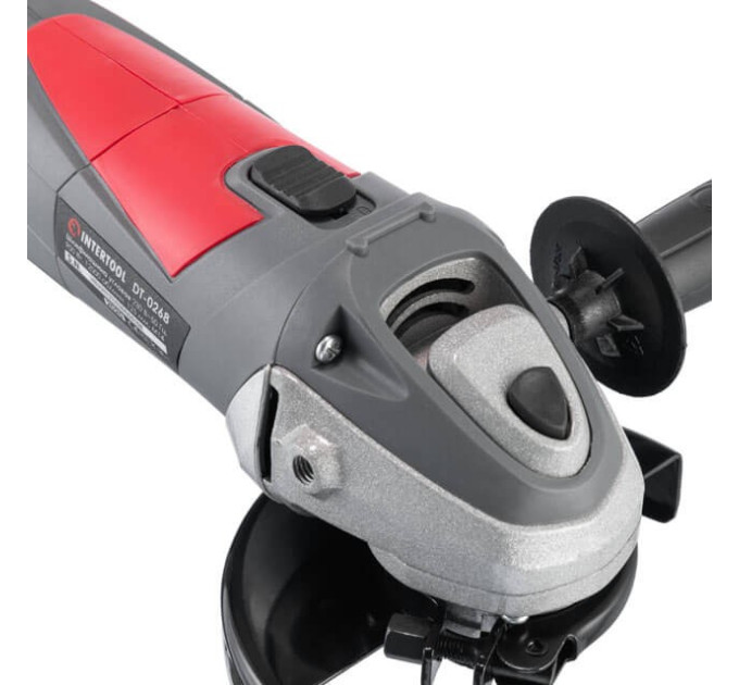 Шлифмашина угловая 900 Вт, 125 мм, 12000 об/мин INTERTOOL DT-0268