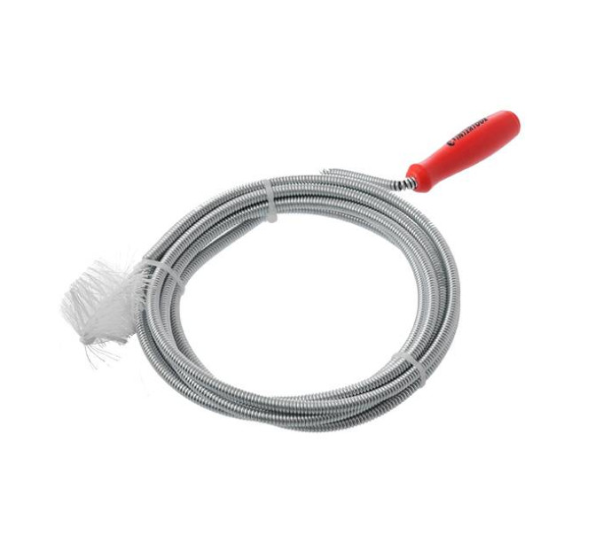 Трос для чистки труб 6 мм*3 м, наконечник: рифленая проволока INTERTOOL HP-1005