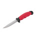 Ніж 100 мм, з чохлом, STORM INTERTOOL HT-0536