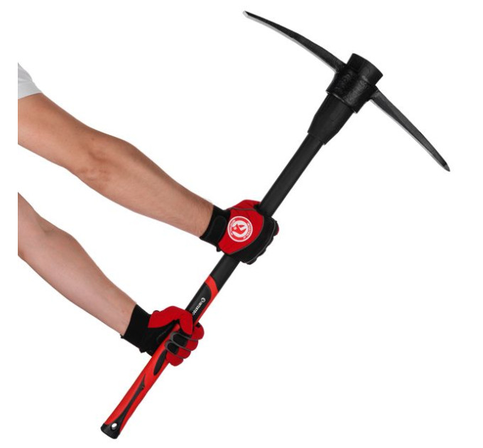 Кирка 2250 г, ручка из фибергласса INTERTOOL HT-0305