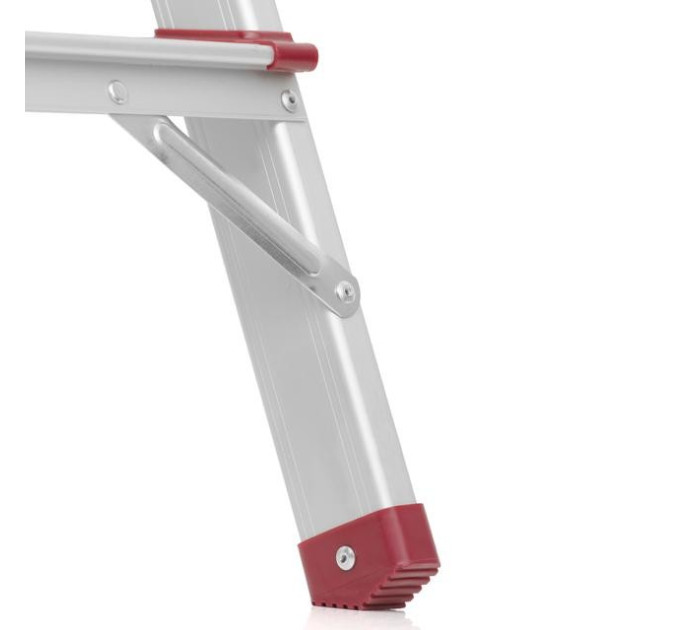 Стремянка алюминиевая, двухсторонняя, 5 сход., высота 1,09 м INTERTOOL LT-1105