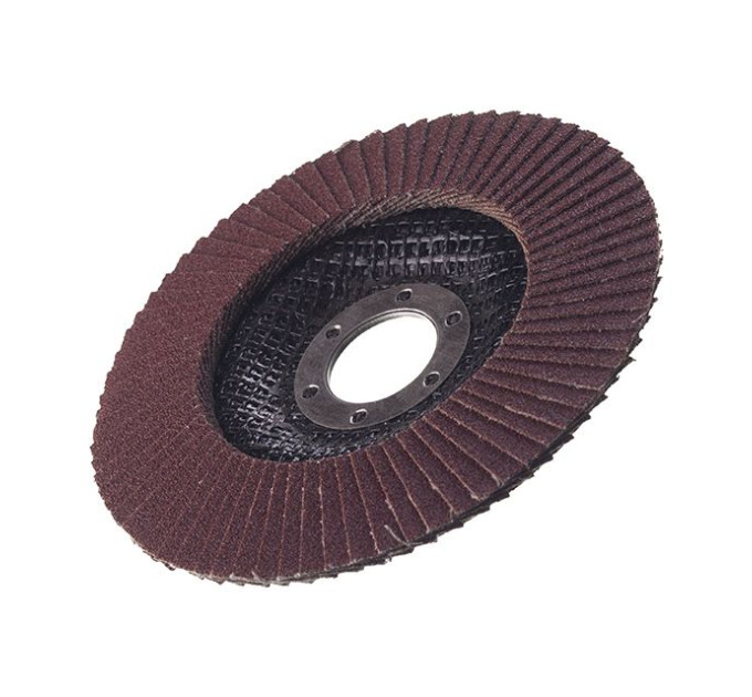 Диск шлифовальный лепестковый 115*22 мм, K120 INTERTOOL BT-0112