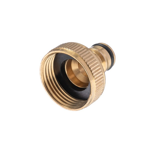 Адаптер латунный на коннектор 1/2" с внутренней резьбой 1" STORM INTERTOOL GE-1212