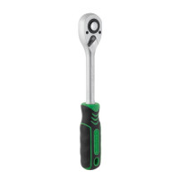 Набор головок 8-32 мм, 1/2", рукоятка с храповым механизмом, 19 ед. INTERTOOL ET-6019