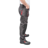 Брюки рабочие 80% полиэстер, 20% хлопок, плотность 260 г/м², S INTERTOOL SP-3011
