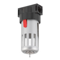 Фильтр для очистки воздуха 1/2", металлический корпус INTERTOOL PT-1401