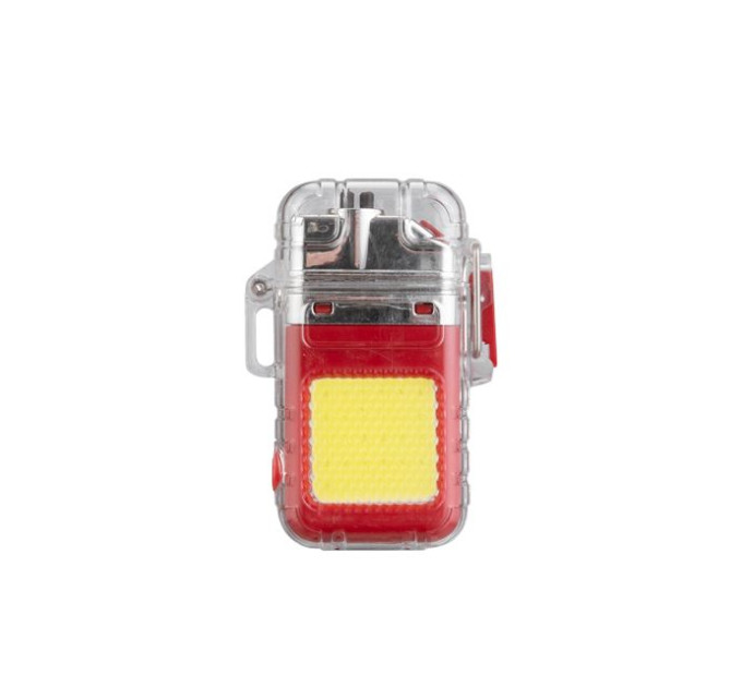 Фонарь брелок с плазменной зажигалкой INTERTOOL LB-0165