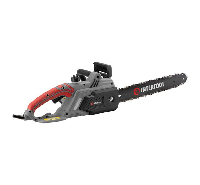 Пила цепная электрическая 2400 Вт, шина 40 см, боковой двигатель INTERTOOL DT-2201