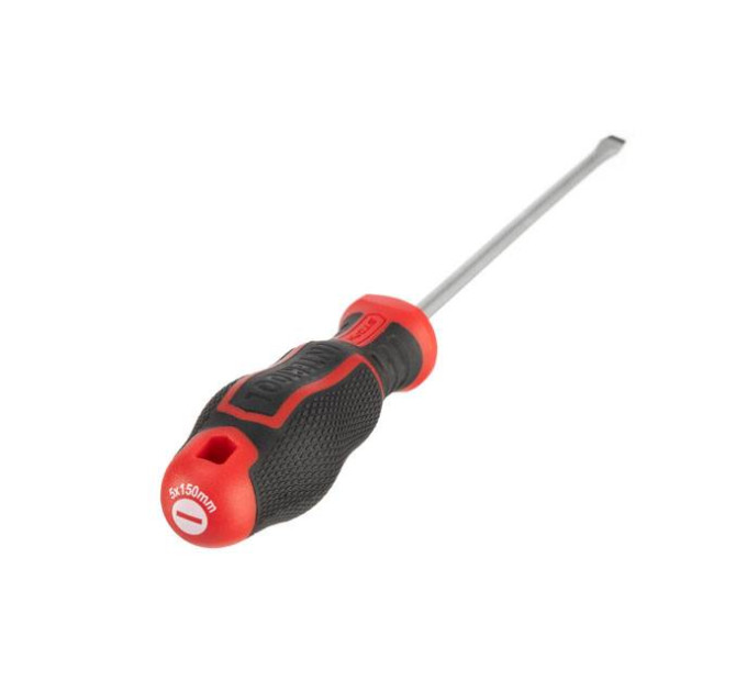 Викрутка шліцьова SL5.0*150 мм, S2, STORM INTERTOOL VT-3408