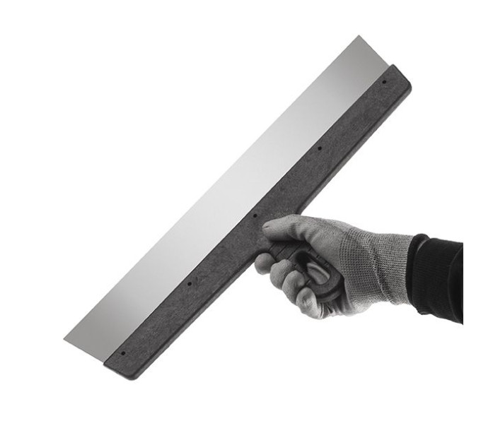 Шпатель из нержавеющей стали 450 мм INTERTOOL KT-2450