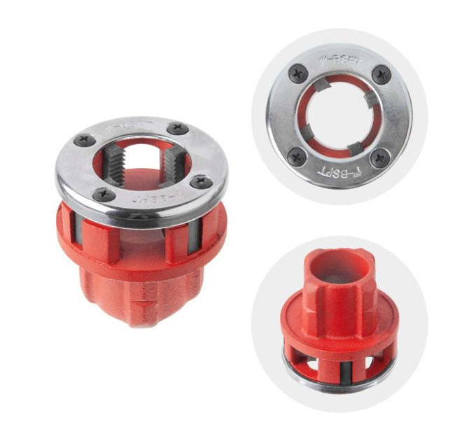 Набор трубных плашек для нарезки резьбы 1/2"; 3/4"; 1", 3 ед. INTERTOOL SD-8003