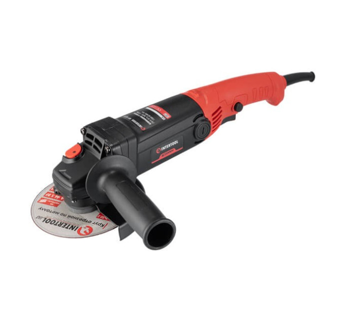 Шлифмашина угловая 860 Вт, 125 мм, 11000 об/мин INTERTOOL WT-0231