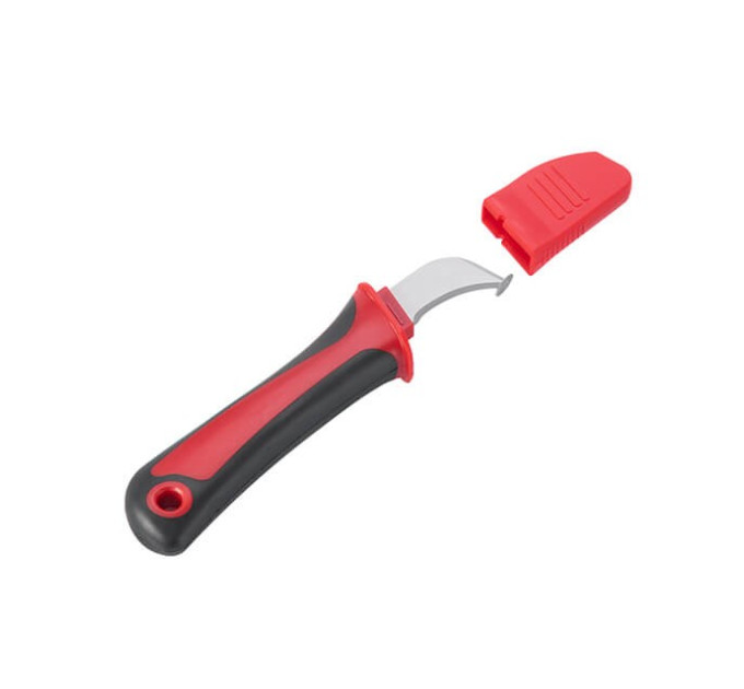 Ніж для зняття ізоляції з п'ятою INTERTOOL HT-0562