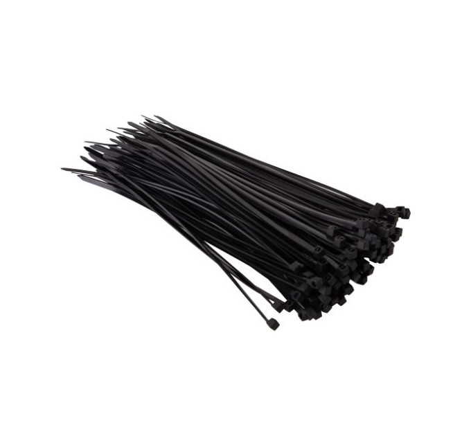 Хомут пластиковый 2,5*150 мм, черный, 100 ед. INTERTOOL TC-2516