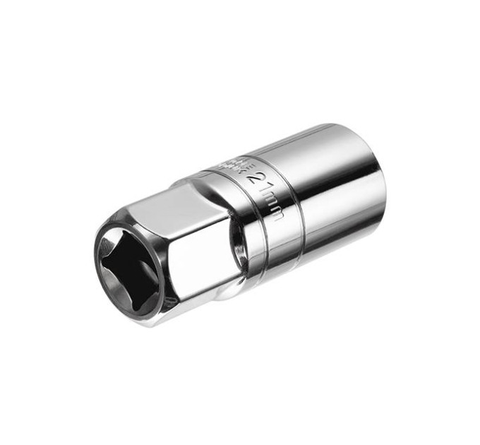 Ключ свечной STORM 1/2", 21*65 мм, Cr-V INTERTOOL ET-0007