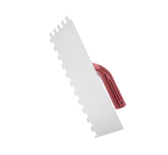 Затирка стальная оцинкованная 280*130 мм, 12*12 мм INTERTOOL KT-0008