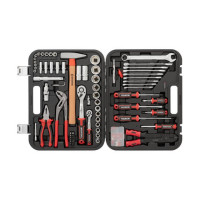 Набор инструментов 100 ед., STORM, 1/2", 1/4", Cr-V INTERTOOL ET-8100