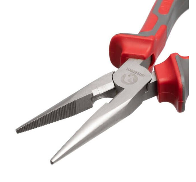 Долгогубцы прямые 160 мм, С55 INTERTOOL HT-0127