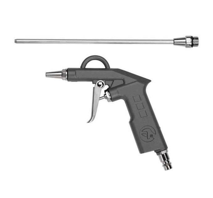 Пистолет для продувки длинный, 210 мм INTERTOOL PT-0801