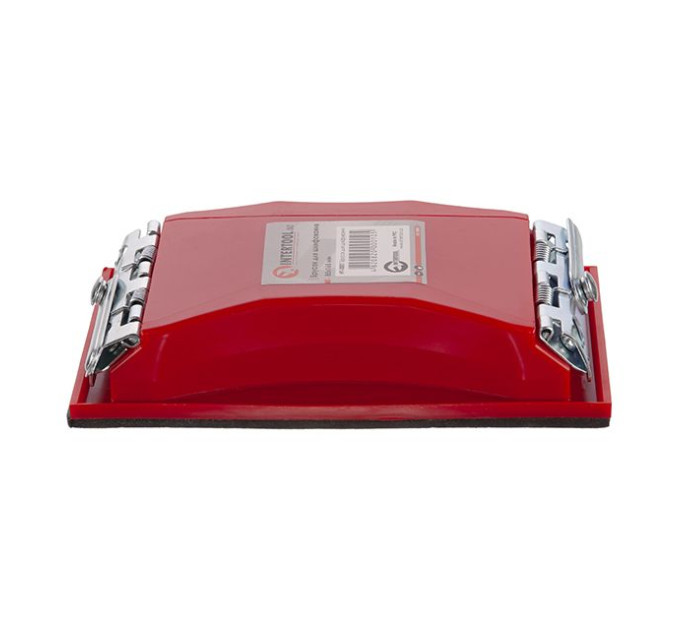 Брусок для шлифовки 85*165 мм, металлический зажим INTERTOOL HT-0001