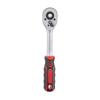 Рукоятка с храповым механизмом 3/8", 45 зубов, Cr-V INTERTOOL HT-2118