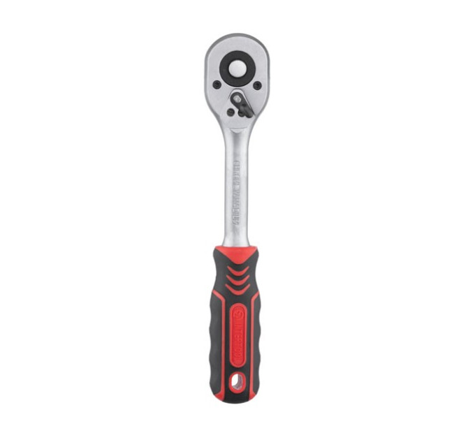 Рукоятка с храповым механизмом 3/8", 45 зубов, Cr-V INTERTOOL HT-2118