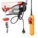 Лебедка электрическая 220/230 В, 500 Вт, 125/250 кг, тросик 3.0мм*12 м INTERTOOL GT1481