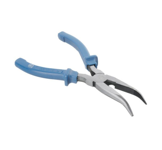 Долгогубцы изогнутые 180 мм INTERTOOL HT-0125