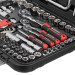 Набор инструментов 126 ед., STORM, 1/2", 3/8", 1/4", Cr-V INTERTOOL ET-8126