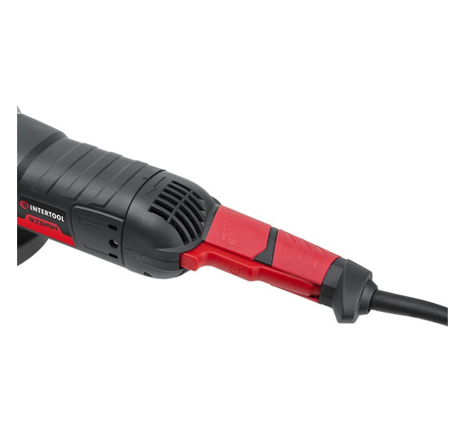Шлифмашина угловая 1800 Вт, 180 мм, 8000 об/мин, плавный пуск INTERTOOL WT-0227