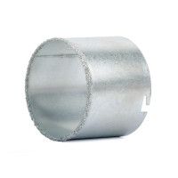 Корончатое сверло для плитки 83 мм, высота 64 мм. INTERTOOL SD-0395
