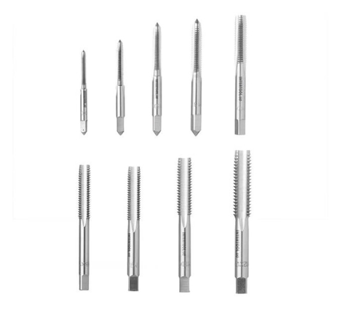 набор плашек M3-M12, метчиков M3-M12, 20 ед. INTERTOOL SD-8020