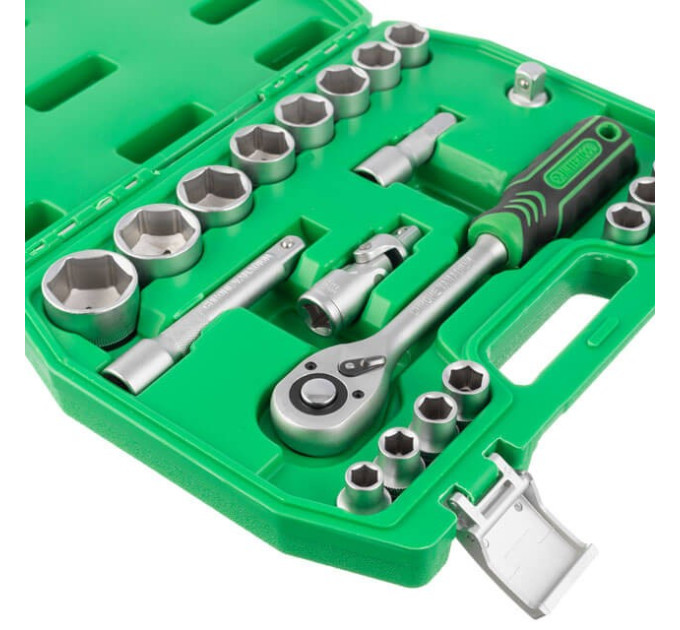 Набор инструментов 1/2", 21 ед. INTERTOOL ET-6021SP
