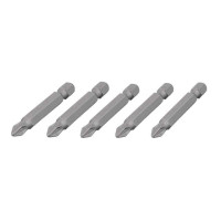 Комплект насадок викруткових PZ2, ACR, S2, 5 од., STORM INTERTOOL VT-0204