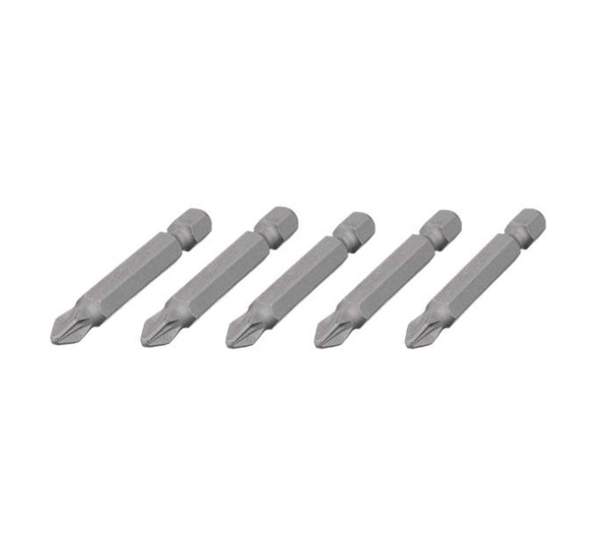 Комплект насадок викруткових PZ2, ACR, S2, 5 од., STORM INTERTOOL VT-0204