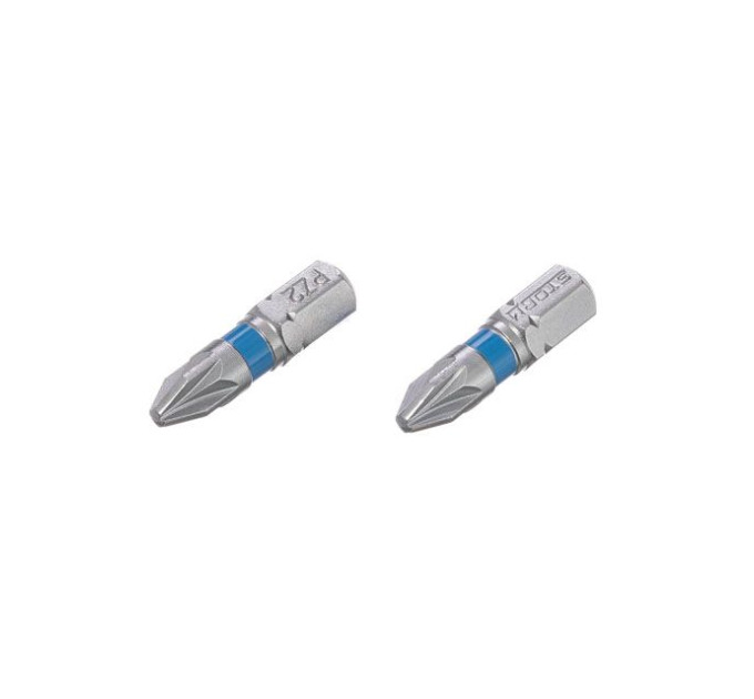 Комплект викруткових насадок PZ2, S2, 2 од., STORM INTERTOOL VT-0221