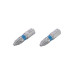 Комплект викруткових насадок PZ2, S2, 2 од., STORM INTERTOOL VT-0221