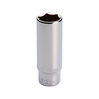 Головка шестигранная удлиненная STORM 1/4", 13 мм, Cr-V INTERTOOL ET-0463