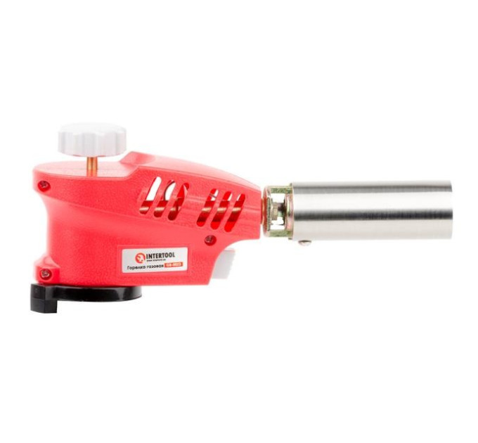 Пальник газовий з п'єзо підпалюванням INTERTOOL GB-0023